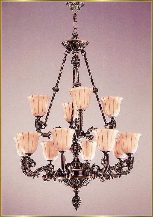 Alabaster Chandeliers Model: RL 377-82